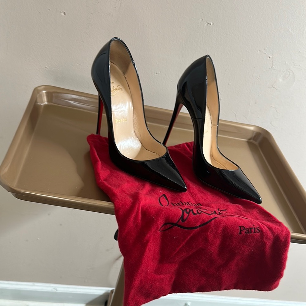 Christian Louboutin Black Stiletto Heels